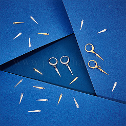 100Pcs 2 Colors Brass Pendant&nbsp;KK-UN0001-35