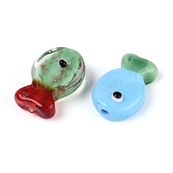Handmade Lampwork Beads Strands&nbsp;LAMP-N036-14