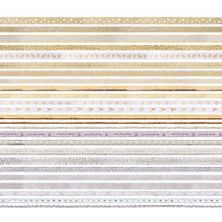 5 Sets 5 Styles Polyester Printed Satin Ribbon & Grosgrain Ribbons Sets&nbsp;OCOR-TA0001-40