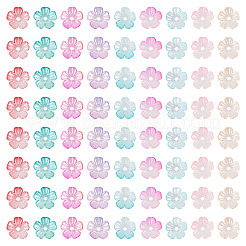 180G 9 Colors Opaque Acrylic Bead Caps&nbsp;JACR-TA0001-03