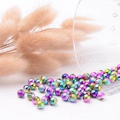 Spray Painted Acrylic Beads&nbsp;PB25P9282