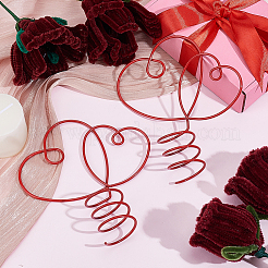 Alloy Heart-shaped Table Ornament for Valentine's Day&nbsp;DIY-WH0888-837