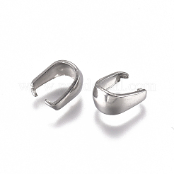 Tarnish Resistant 304 Stainless Steel Snap on Bails&nbsp;X-STAS-L234-158P