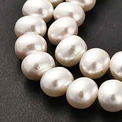 Electroplated Shell Pearl Beads Strands&nbsp;BSHE-C009-03B