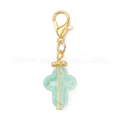 9Pcs Glass Pendant Decorations&nbsp;X1-HJEW-JM03929-01