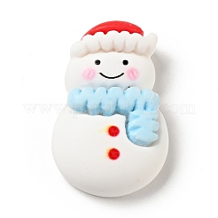Opaque Christmas Resin Cabochons&nbsp;RESI-G039-08