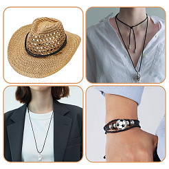 1 Bundle Cowhide Leather Cord&nbsp;WL-CL0001-17A