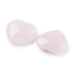 Heart Natural Rose Quartz Palm Stones&nbsp;G-C134-06A-14