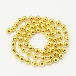Brass Ball Bead Chains&nbsp;CHC-C008-2.4mm-G