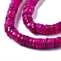 Natural Freshwater Shell Beads Strands&nbsp;SHEL-Q024-001F