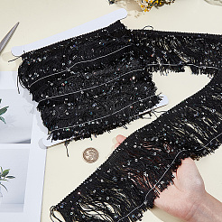 5M Polyester Tassel Lace Ribbon&nbsp;OCOR-GF0006-48A