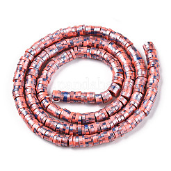 Handmade Polymer Clay Beads Strands&nbsp;CLAY-ZX007-09A-14