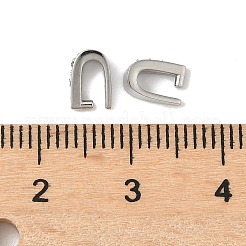 304 Stainless Steel Ice Pick Pinch Bails&nbsp;STAS-L022-496P-01