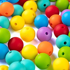 7 Colors Food Grade Eco-Friendly Silicone Beads&nbsp;SIL-LS0001-02A