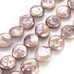 Natural Keshi Pearl Beads Strands&nbsp;PEAR-S018-03E