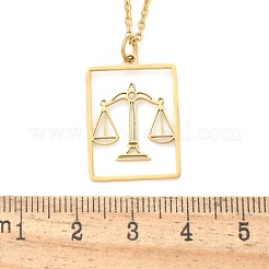 304 Stainless Steel Necklace&nbsp;NJEW-D330-01G-07