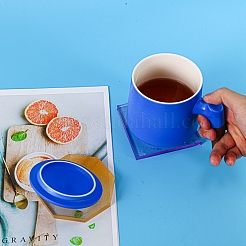 DIY Squre Coaster Silicone Molds&nbsp;DIY-P010-23