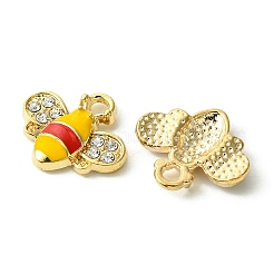 20Pcs 5 Colors Alloy Enamel Charms&nbsp;ENAM-FS0001-75