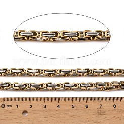201 Stainless Steel Byzantine Chains&nbsp;SA-E001-14GP-05