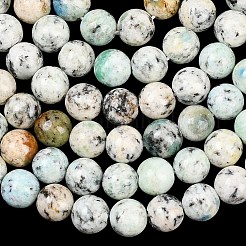 Natural K2 Stone Beads Strands&nbsp;G-K405-B02-6mm