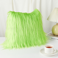 Faux Fur Square Fabric&nbsp;DIY-WH0656-92