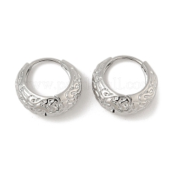Brass Hoop Earrings&nbsp;EJEW-D320-16P