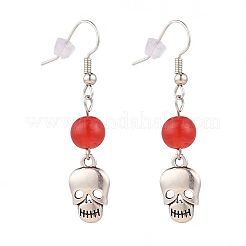 Halloween Theme Alloy Dangle Earrings&nbsp;EJEW-JE04428