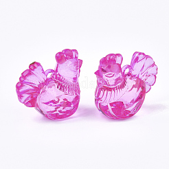 Transparent Acrylic Pendants&nbsp;TACR-S133-114