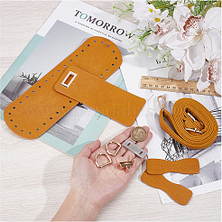 1 Bag DIY Blank Oval Imitation Leather Multi-Use Crossbody/Shoulder Bag Making Finding Kits&nbsp;DIY-CL0001-20