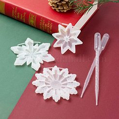 Christmas Snowflake Silicone Pendant Molds&nbsp;DIY-LS0003-06
