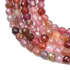 Natural Multicolor Spinel Beads Strands&nbsp;GG-CBAA8F4-B08-3mm