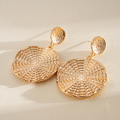 Alloy Stud Dangle Earrings for Women&nbsp;WG34020-01