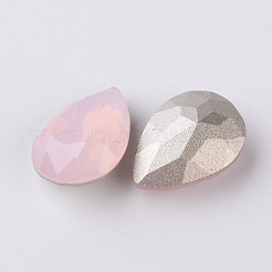 Faceted Teardrop K9 Glass Rhinestone Cabochons&nbsp;RGLA-I001-10x7mm-006