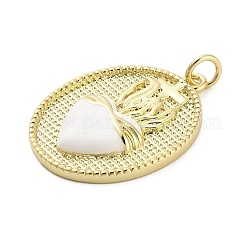 Brass Enamel Pendants&nbsp;KK-H527-01C-G02