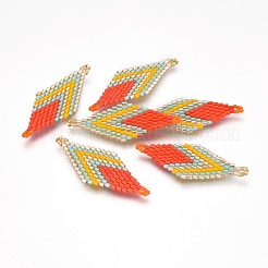 MIYUKI & TOHO Handmade Japanese Seed Beads Links&nbsp;SEED-E004-B04