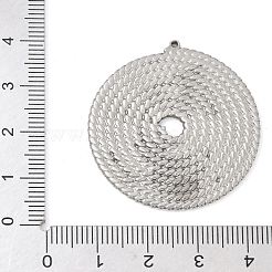 304 Stainless Steel Pendants&nbsp;STAS-R162-03P-08