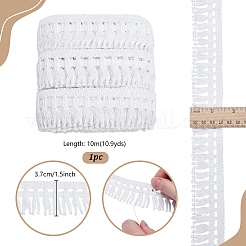 Polyester Tassel Lace Ribbon&nbsp;OCOR-WH0105-196C