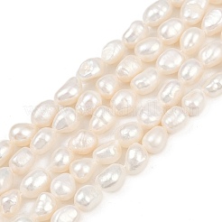 Natural Cultured Freshwater Pearl Beads Strands&nbsp;PEAR-P064-20H-04A