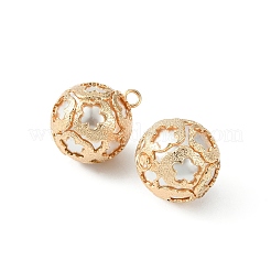 ABS Plastic Imitation Pearl Pendants&nbsp;IFIN-E020-06KCG