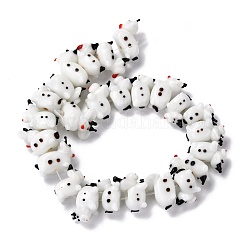 Handmade Lampwork Beads Strands&nbsp;LAMP-I022-21