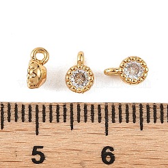 SHEGRACE Brass Pave Cubic Zirconia Charms&nbsp;XGRQ5K055-832G-A
