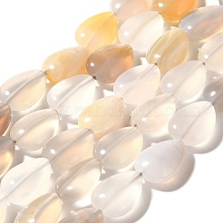 Natural Grey Agate Beads Strands&nbsp;G-I377-A22