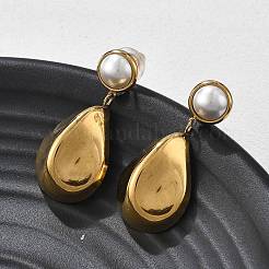 304 Stainless Steel Stud Earrings&nbsp;EJEW-R020-02G-01