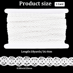 18Yards Polyester Braided Lace Trim&nbsp;OCOR-CY0001-88A