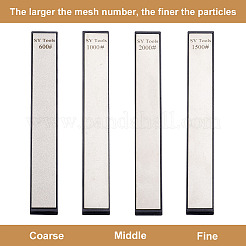 AHADEMAKER 4Pcs 4 Style Carborundum Knife Sharpening Stone&nbsp;TOOL-GA0001-73
