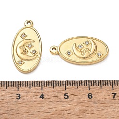 304 Stainless Steel Rhinestone Pendants&nbsp;RB-CBA7A56-05G