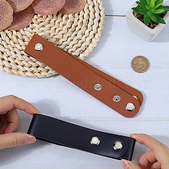 4Pcs 2 Styles Imitation Leather Belt Bullwhip Holder&nbsp;AJEW-GF0014-45