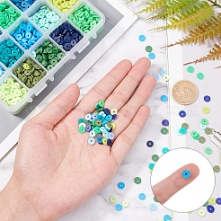 Handmade Polymer Clay Beads&nbsp;CLAY-PH0001-21-6mm
