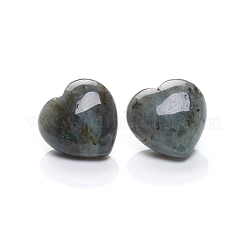 Natural Labradorite Heart Love Palm Worry Stone&nbsp;G-I274-46E