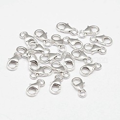 925 Sterling Silver Lobster Claw Clasps&nbsp;STER-F014-09C